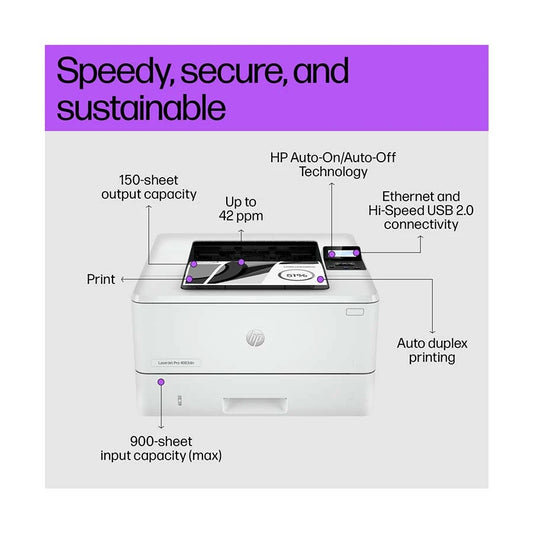 HP LaserJet Pro 4003dn Printer, impression, copie, scan, Imprimante
