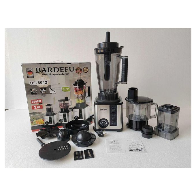 BARDEFU Mixeur broyeur Ultraperformant 6 en 1